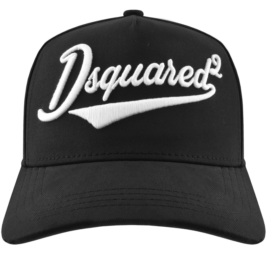 DSQUARED2 Logo Baseball Cap Black | Mainline Menswear United
